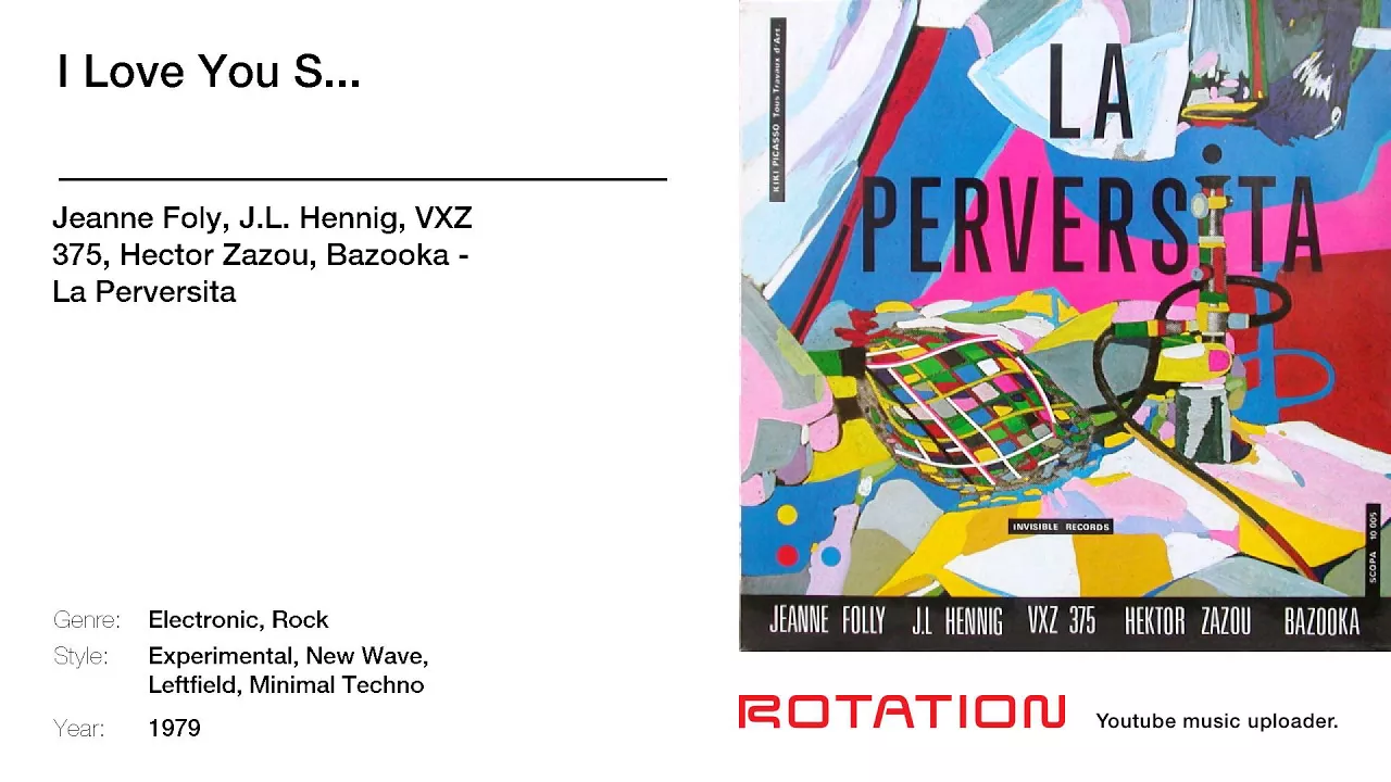 Jeanne Folly, Bazooka, Hector Zazou, VXZ 375 & J. L Hennig | ROVR