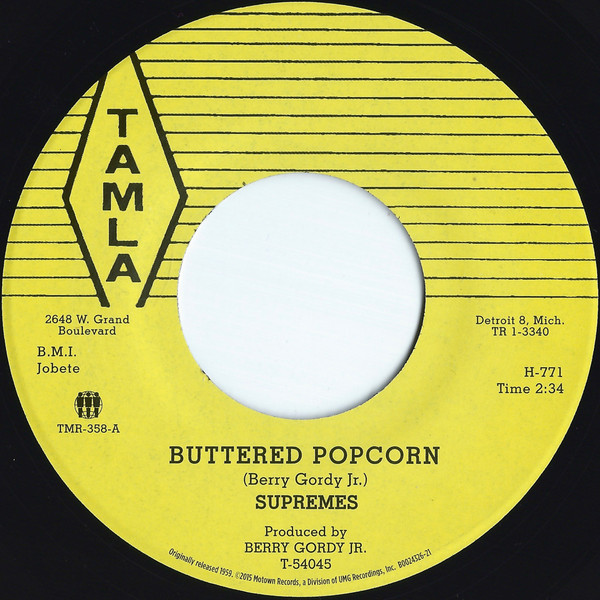 Buttered Popcorn / Who's Loving You - The Supremes