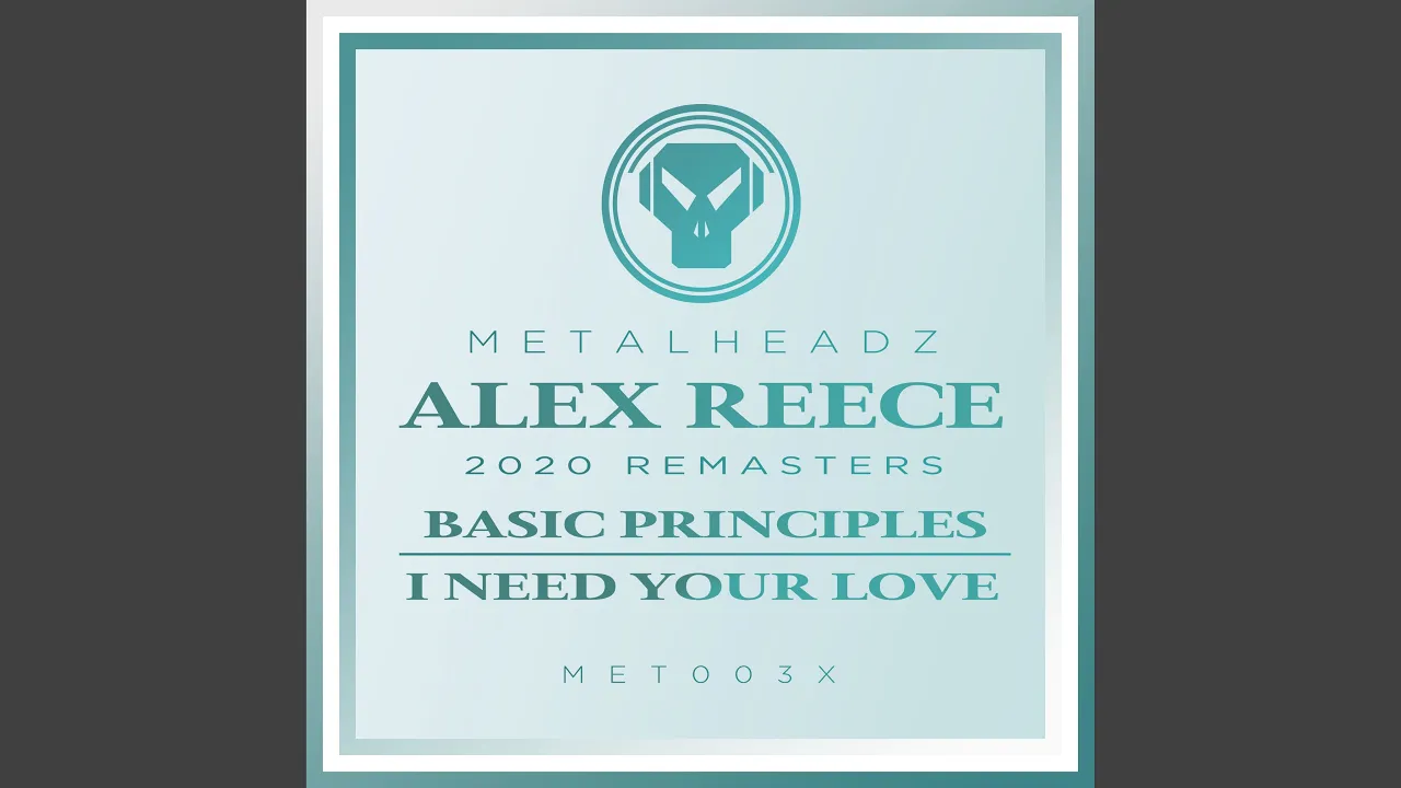 Basic Principles / I Need Your Love (2020 Remasters) - Alex Reece